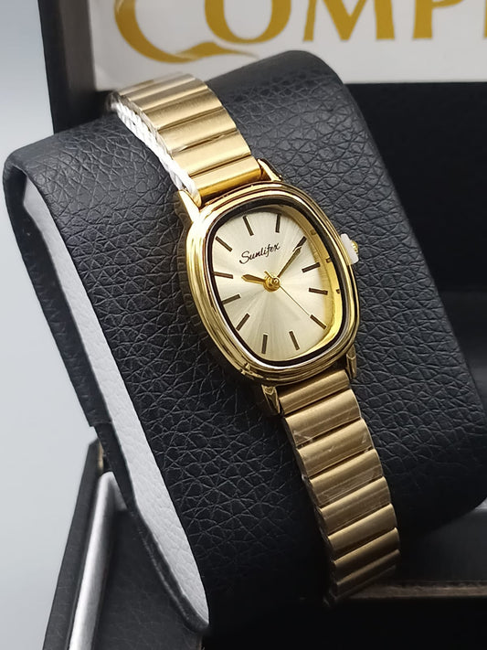 Sunlifex Classic Oval Watch for Ladies
