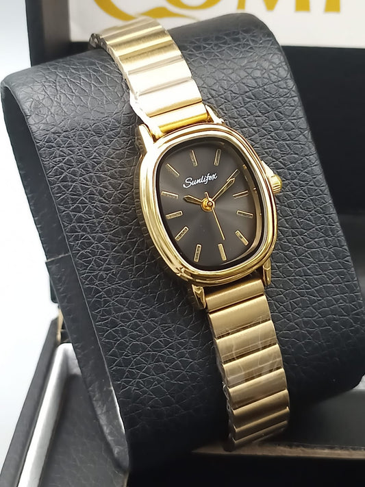 Sunlifex Classic Oval Watch for Ladies