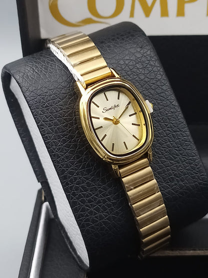 Sunlifex Classic Oval Watch for Ladies