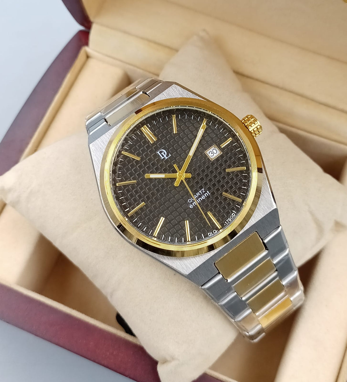 De Lawrence Two-Tone Rose Gold Men's Watch Classic 40mm