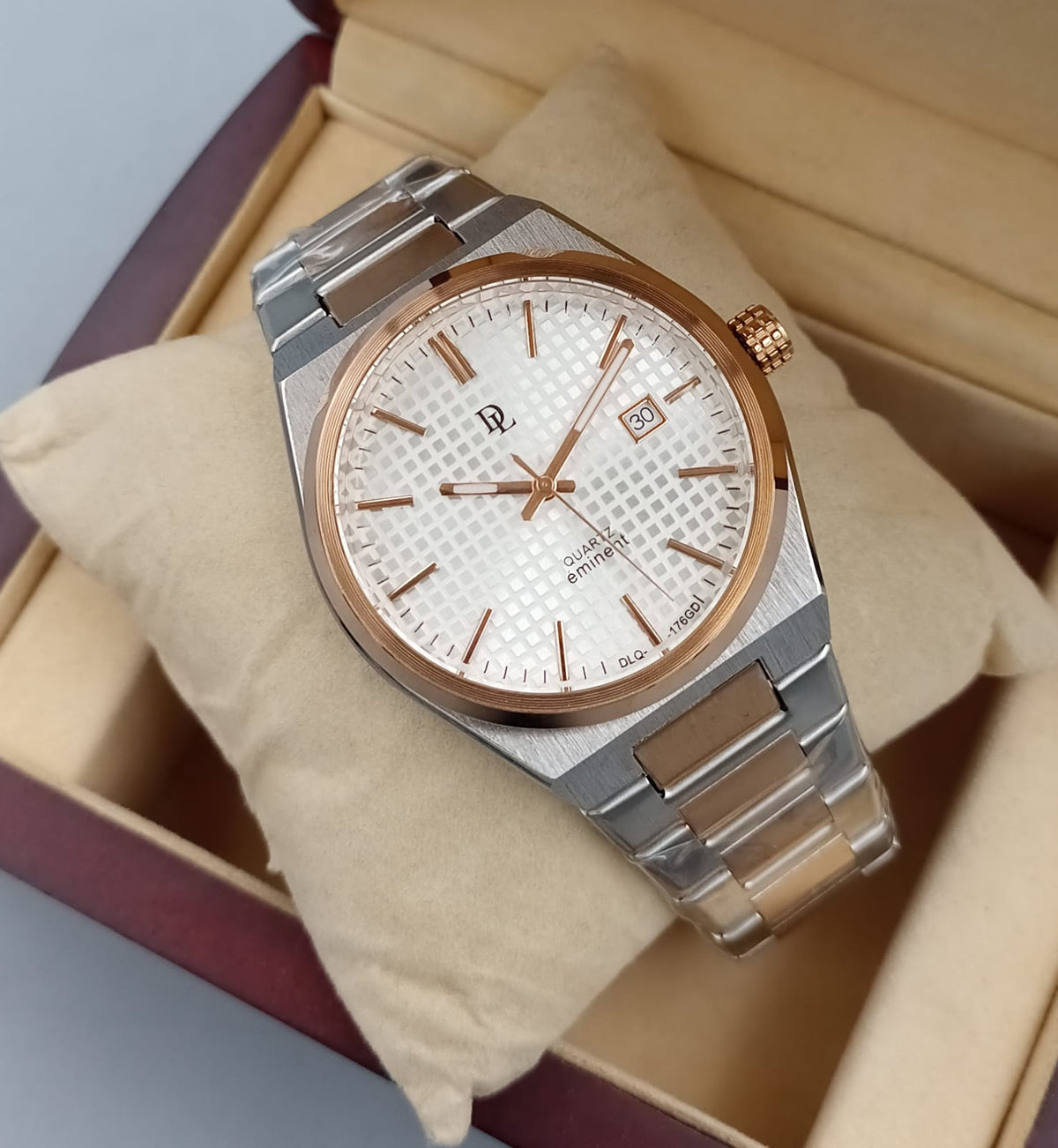 De Lawrence Two-Tone Rose Gold Men's Watch Classic 40mm