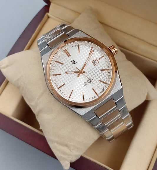 De Lawrence Two-Tone Rose Gold Men's Watch Classic 40mm
