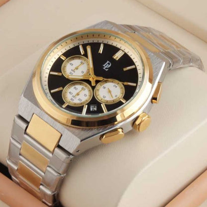 De Lawrence Two-Tone Chronograph Men's Watch Luxury Collection