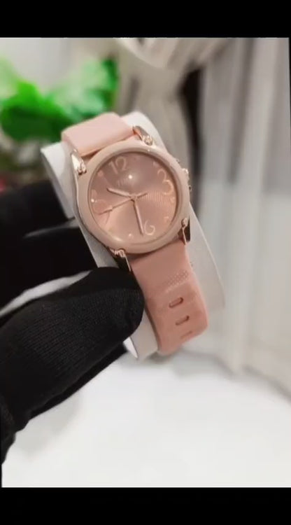 JinJu Premium Girls Watch – Stylish Round Dial & Quality Strap