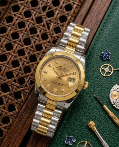 Premium Men's Datejust Two-Tone Watch