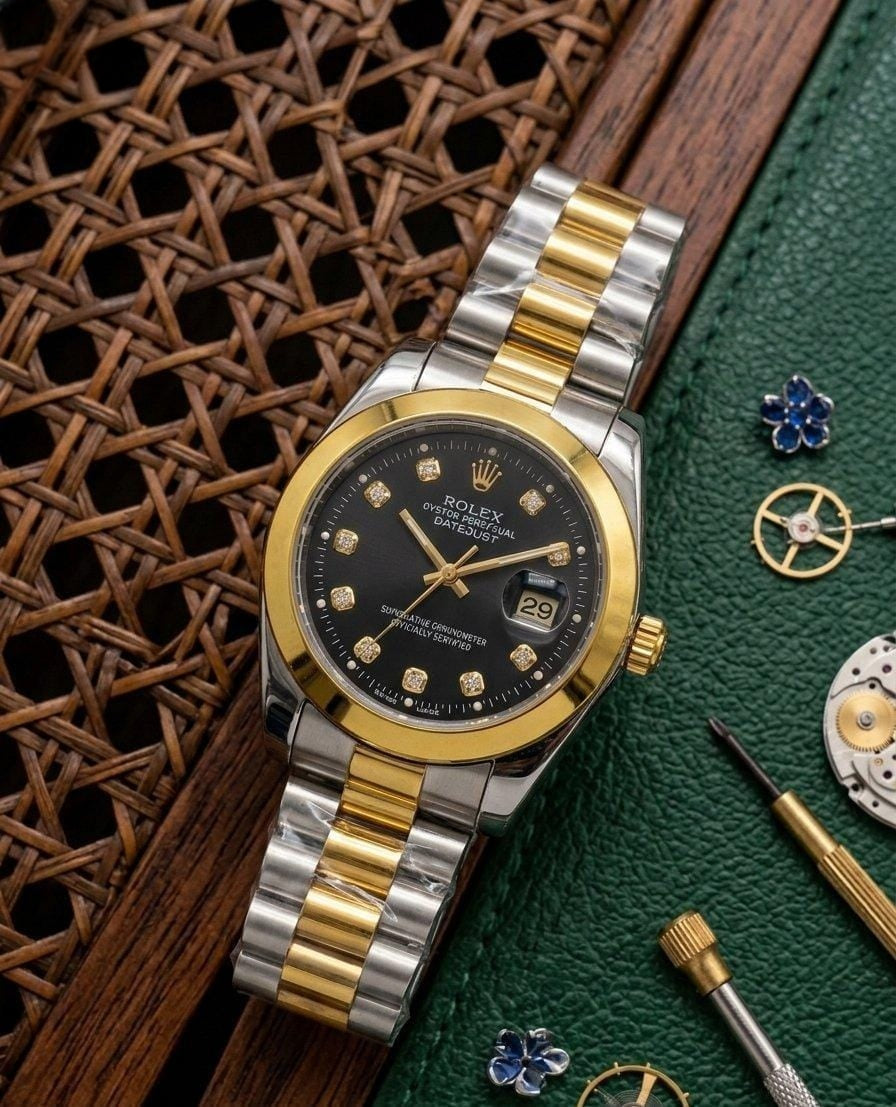 Premium Men's Datejust Two-Tone Watch
