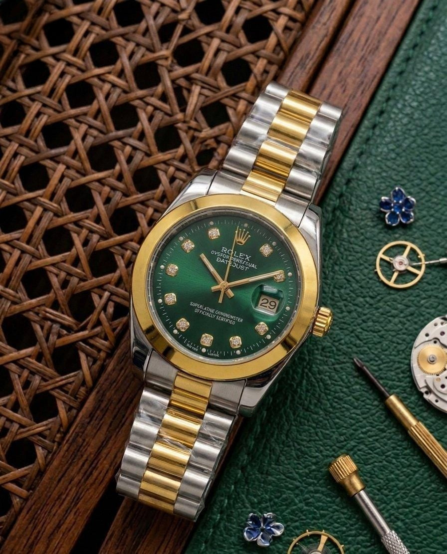 Premium Men's Datejust Two-Tone Watch