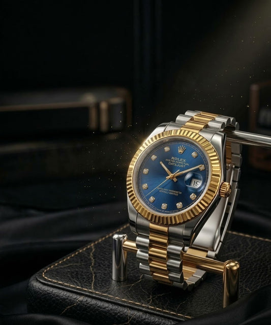 Premium Two Tone Datejust Luxury Men's Watch | Date Display
