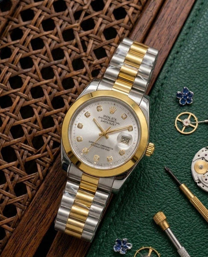 Premium Men's Datejust Two-Tone Watch
