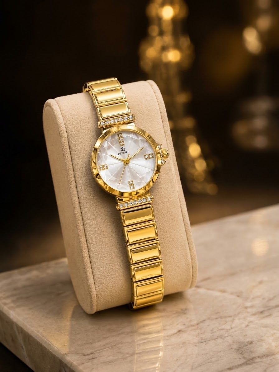 Premier Ladies Fancy Butterfly Lock Watch